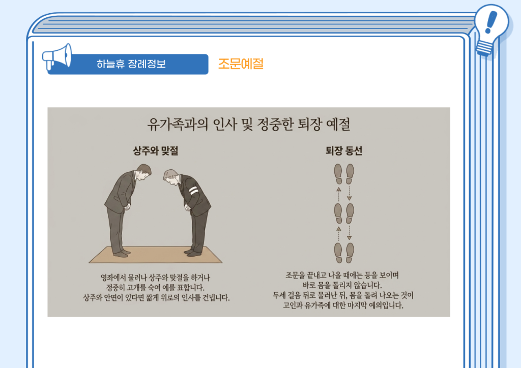 하늘휴 장례식장 후불제상조 안내 이미지