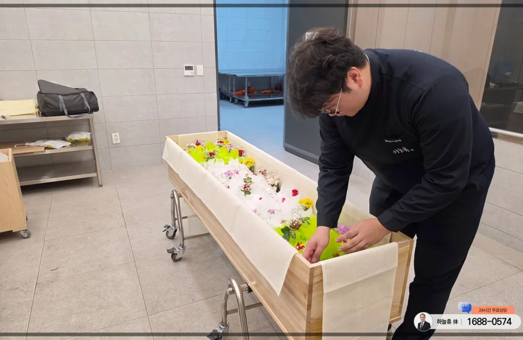 하늘휴 장례식장 후불제상조 안내 이미지