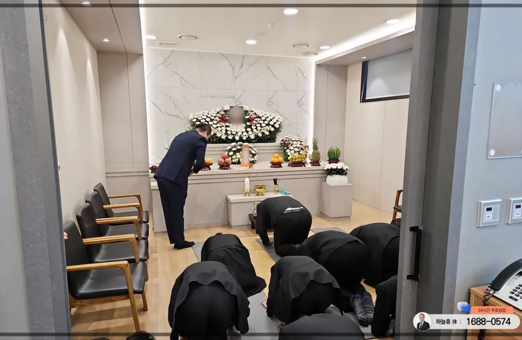 하늘휴 장례식장 후불제상조 안내 이미지